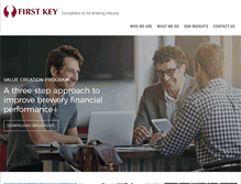 Tablet Screenshot of firstkey.com